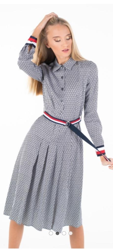 Tommy hilfiger monogram luxusne krasne saty 38, tommy hilfiger,38