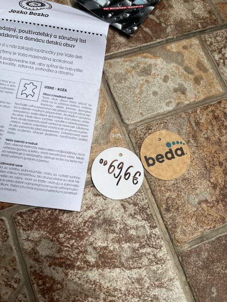 Beda prechodné barefoot topánky, beda,23