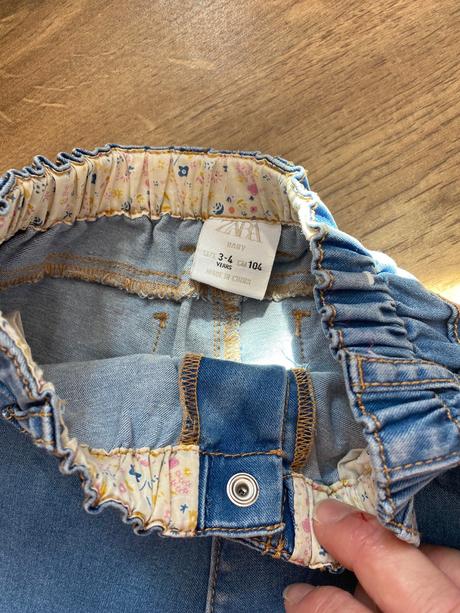 Široké trendové rifle zara, zara,98