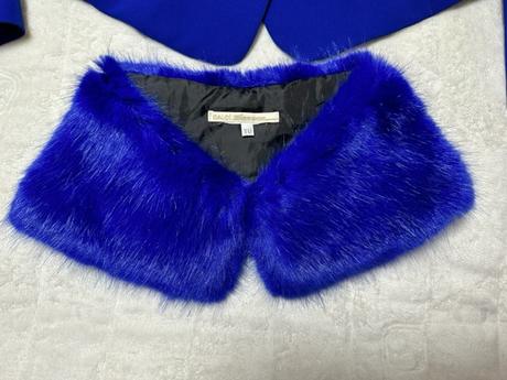 Kráľovský modrý nohavicový kostým zn. gaudi it 44, l / m