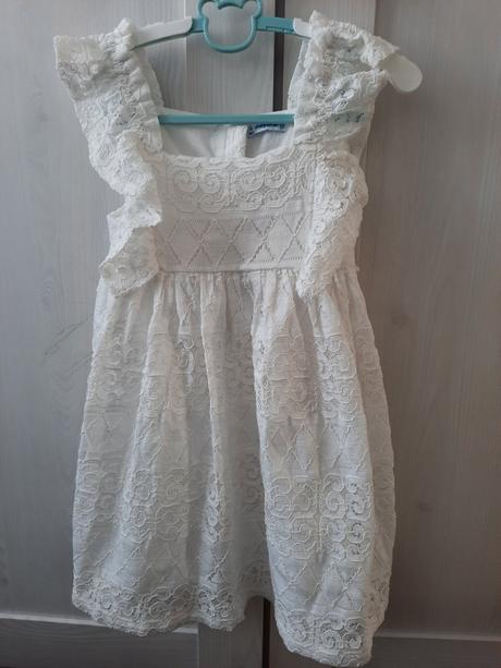 Čipkové šaty mayoral, mayoral,116