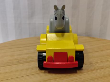 Zberateľský vintage lego duplo valník a koník 1985,