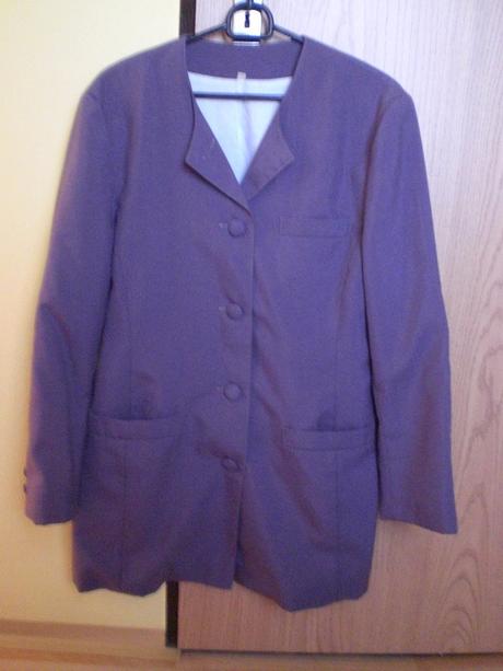 Fialové sako veľ. 38 - top stav, 38