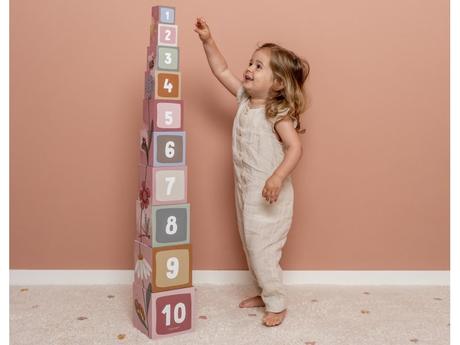 Little dutch kocky komín 10 ks kvety a motýle, 