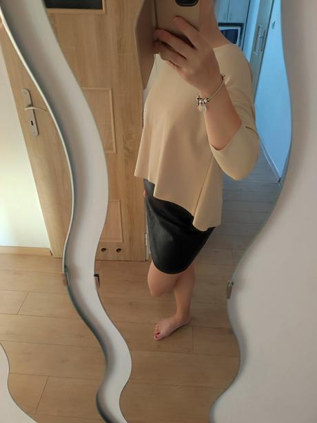 Koženková sukňa orsay veľ 38, orsay,38