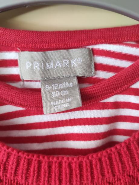 Detský overal na traky veľ.9-12 mesiacov, primark,80 / 86
