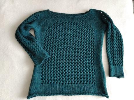 Dierkovaný pulóver, 36