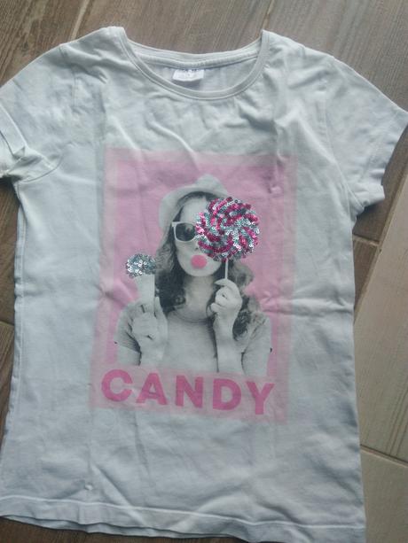 Tricko s flitrami, f&f,134