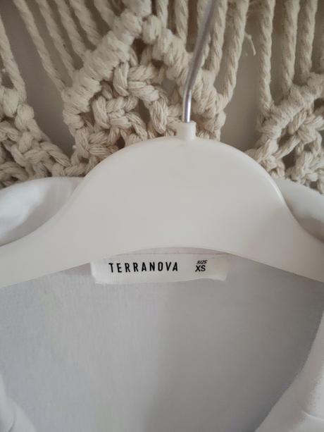 Biele teplákové sako, terranova,xs