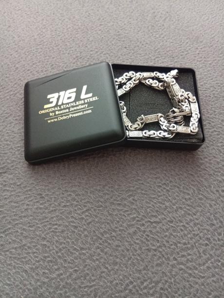 Pánska retiazka z chirurgickej ocele, 