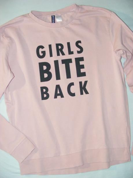 Mikina girls bite back zn. h&m, h&m,m