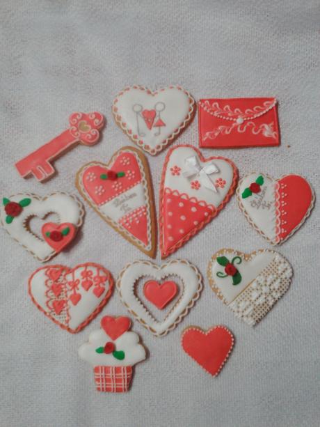 Medovníky valentínske a svadobné, 