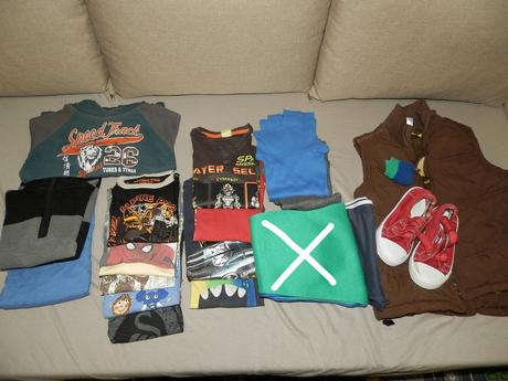 Balík mix vecí pre 5/6r., 104–116