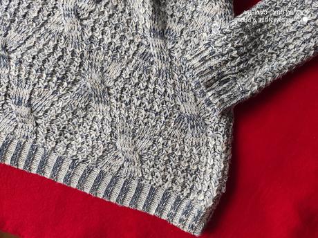 Pulóver predĺžený melírovaný veľ. xs - s, s