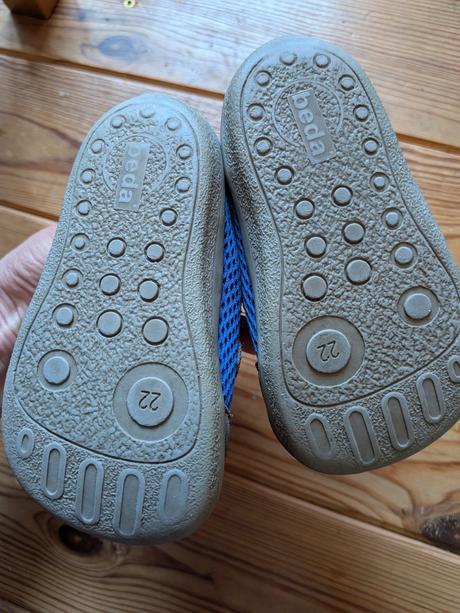 Barefoot plátenky beda, beda,22