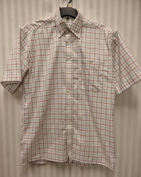 Pánska károvaní košeľa, eterna, 39, l, l