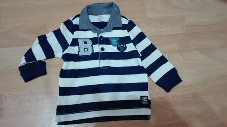 Tričko s dlhým rukávom, f&f,68