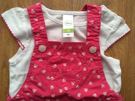 Letný overal s tričkom, c&a,68