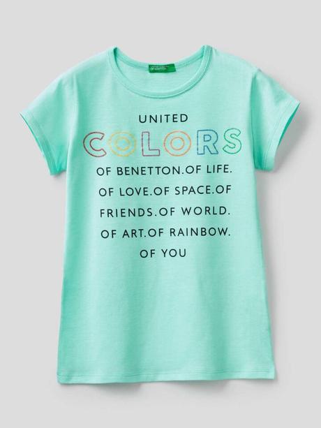 Benetton dievčenské tričko, benetton,l