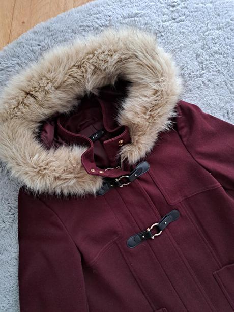 Prekrásny kabat od zn. fred&flo, farba tejto jesen, 34