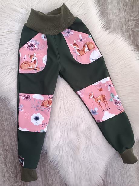 Softshellove nohavice, 80 - 134