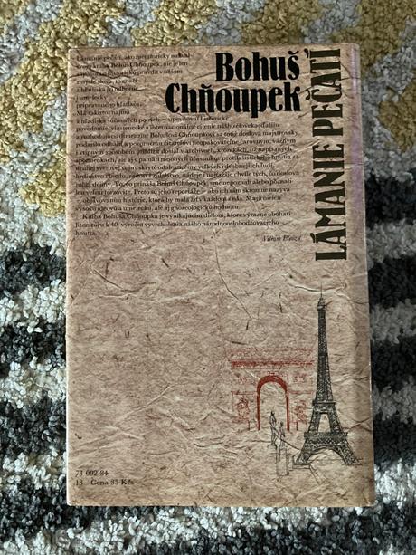 Lámanie pečatí podpis autora-prvé vyd.1984, 