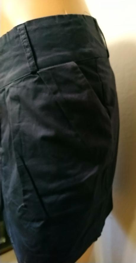 Dámska krátka modrá elastická sukňa, forever, m