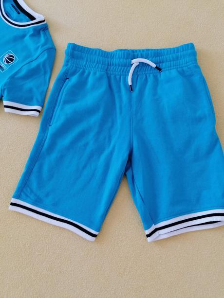 Tričko a šortky set 7-8 rokov, f&f,128