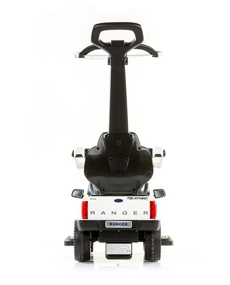 Ford ranger detské vozítko so strieškou - červená,