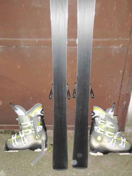 Dámske lyže salomon lagoon 151cm, salomon,150-159 cm