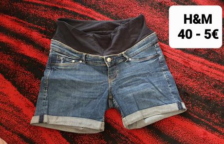 Tehotenské kraťase, h&m,40