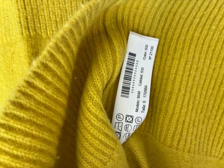 Massimo dutti sveter kašmír, s