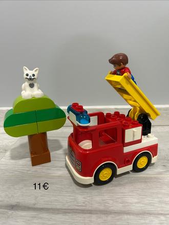 Lego duplo požiarnik,