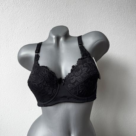 Mierne vystužená podprsenka s kosticami 36166 čier, 85c