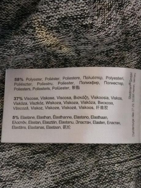 Pánsky elastický svetlo sivý pulóver, stedman, xxl