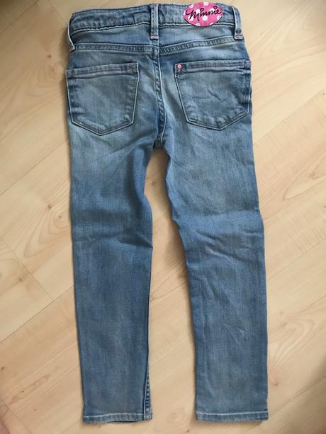 Rifle minnie slim fit 5-6 rokov, h&m,116