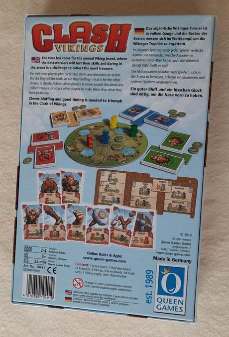 Spoločenská hra clash of vikings, 