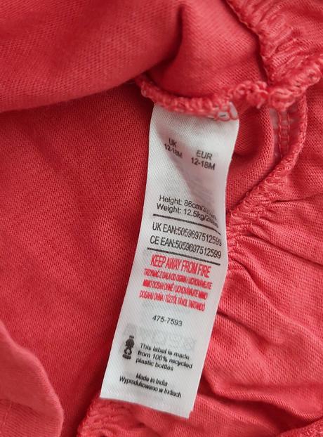 Vianočné pyžamko/úpletová súprava 86, tiny ted,86