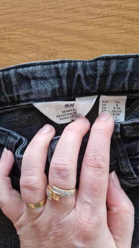 Rifle h&m skiiny fit, v. 134, h&m,134