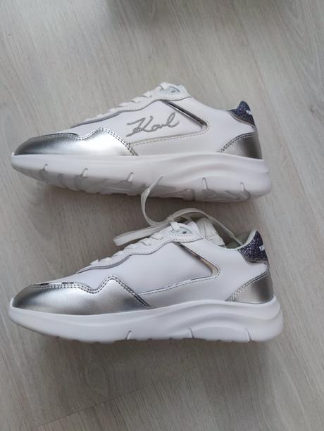 Biele tenisky karl lagerfeld, karl lagerfeld,38