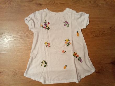 Tričko s kvietkami, next,98