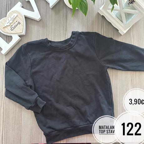 Mikina, matalan,122