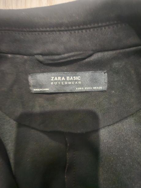 Koženka z brusenej kože, zara,s