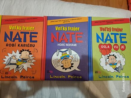 3 knihy velky nate 5,7,8, 