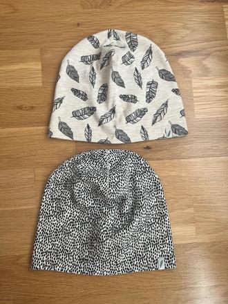 Tenké čiapočky h&m jesenný vzor, h&m,92