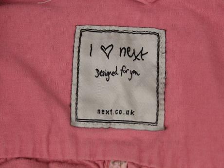 Tencel/riflová parka next a, next,104