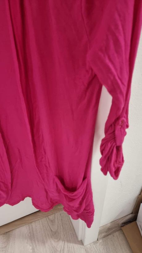 Ružový kardigan, m