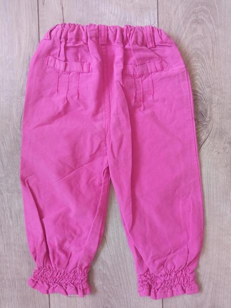 Dievčenské ružové nohavice okay (12 mes.), okay,80