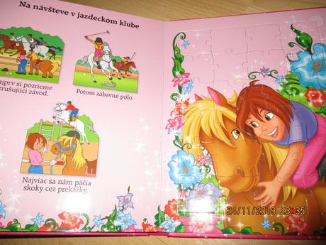 Kniha s pony puzzlami, 