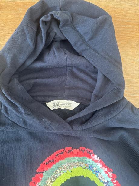 Mikina s dúhou h&m, h&m,134